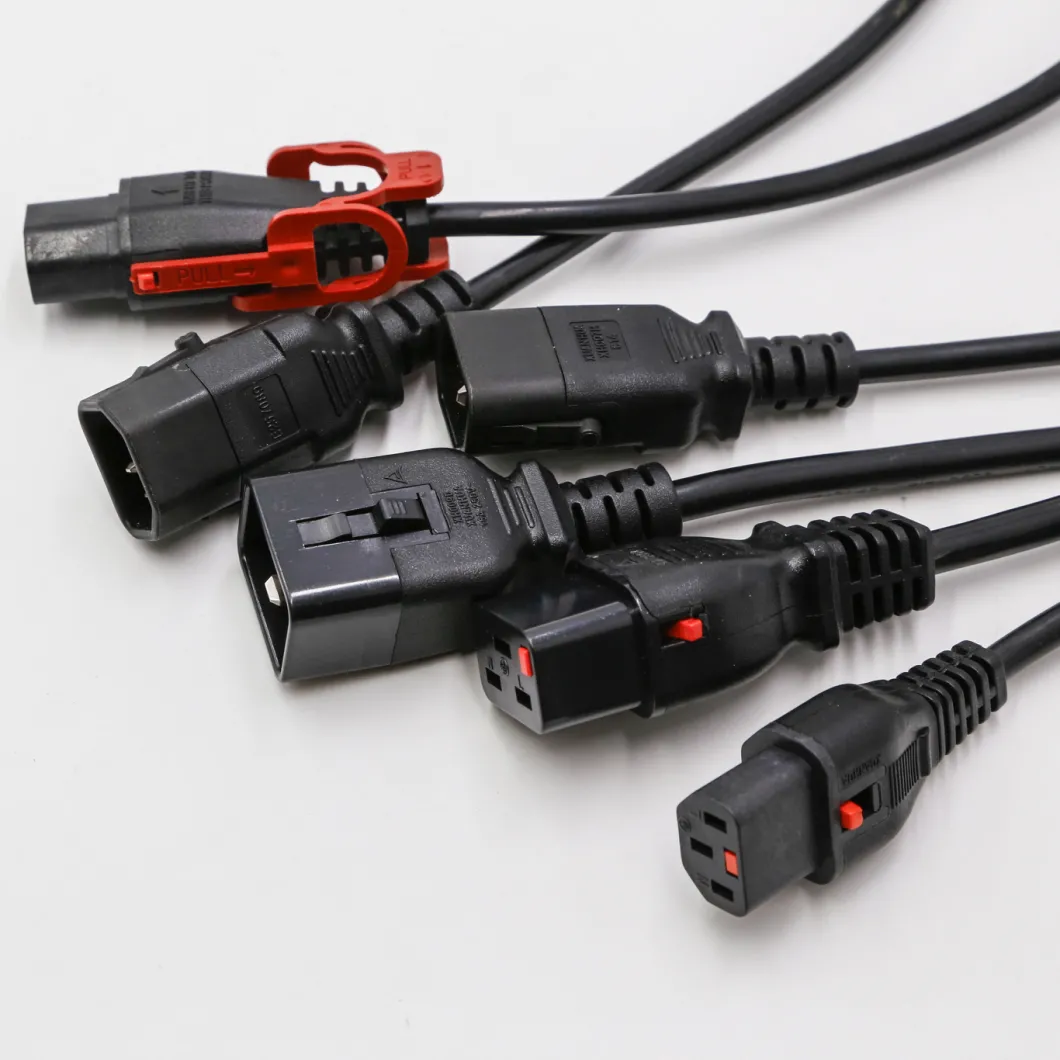 Power Cables Cords IEC 60320 C21 C22 Angled