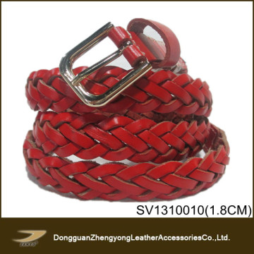 Woman Fashion Red Braided Belts (SV1310010)