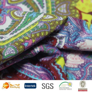 Cupro Fabric Textile Printing Silk Printed Fabric
