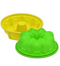 factory offer oblong shape silicone cake mold for wholesales