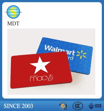 Round corner plastic discount card printing