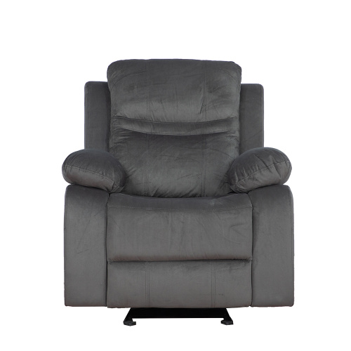 New Design Velvet Fabric Recliner Sofa Set