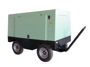 Efficient Electric Movable Screw Air Compressor