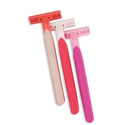 D227L twin blade disposable razor, plastic disposable razor, razor