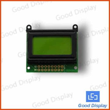 8x2 Character LCD display