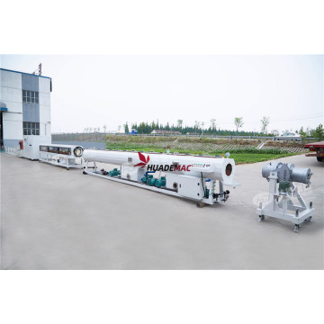 HDPE PE pipe production line making machine