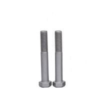 half thread hex bolts hot zinc plated carbon steel bolts half thread hex bolts