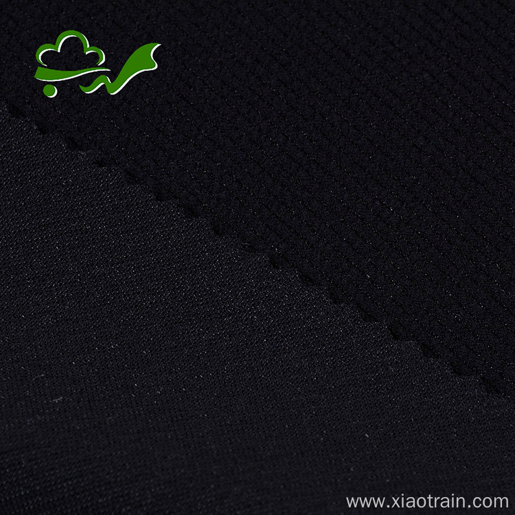 Polyester Spandex Knitted Crepe Fabric Twill for Garment