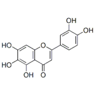 이름 : 4H-1- 벤조 피란 -4- 온, 2- (3,4- 디 하이드 록시 페닐) -5,6,7- 트리 하이드 록시-CAS 18003-33-3
