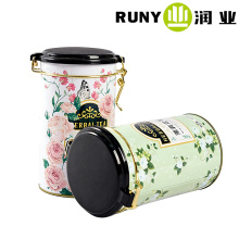 Stylish Metal Tin for Fresh Jasmine Tea Storage