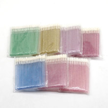 Lip Gloss Applicator Tool -Disposable Lip Liner Wand with Scrub Brush