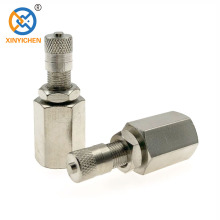 Push to Connect Air Inflation Schrader Valve