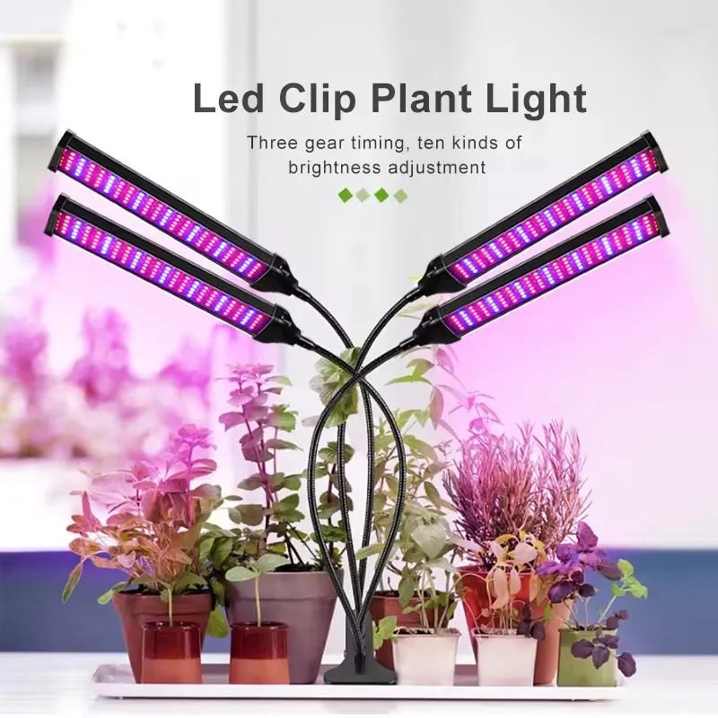 Adjustable Clip LED Grow Light with Versatile Fill Feature