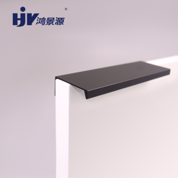 black edge pulls hardward for cabinets