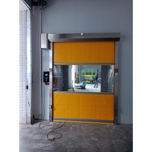 high fast roll up electricPVC rolling door