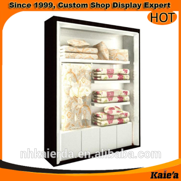 Fashion karur home textiles display rack for home textiles