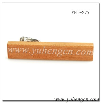 YHT-277 Fashion Mens Wood Tie Bars, Tie Clips