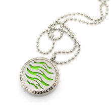 Perfume diffusing locket jewelry necklace