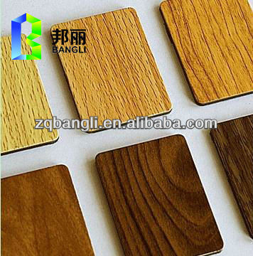 wooden panel Aluminum composite panel PE coated aluminum curtain wall