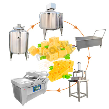 1000 Liter Cheese Process Line: MYONLY Mozarella Halloumi Stretch Cooker Machine for Sale
