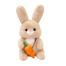 Black Long Leg Bunny Rabbit Plush Toy - Bulk Stuffed Animals