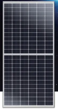Double Glass Bifacial 144cells Solar Panel 455W