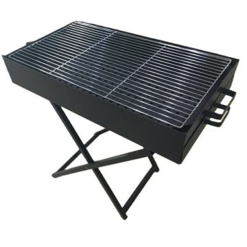 Outdoor Barbecue stove with heavy Duty Iron Lid