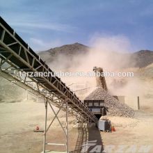 Widely used belt conveying plant for mining ores