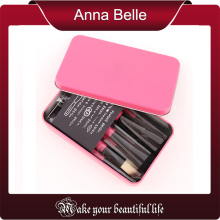 Cosmetic tool 7pcs wood makeup brush set