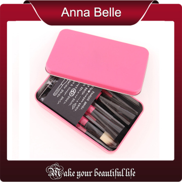 Cosmetic tool 7pcs wood makeup brush set