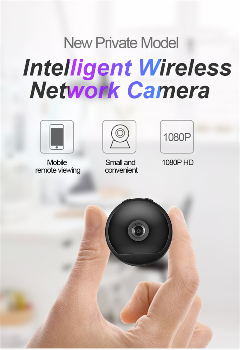 1080P Hidden Spy Camera Wireless IP Camera Espion Video Recorder Sport Camcorders Portable WIFI Mini Cameras