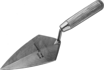 Stainless Brick Trowel with Carbon Steel
