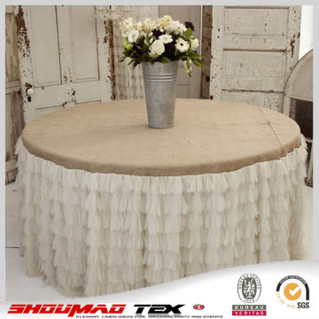 fancy jute table cloth burlap tablecloth linen tablecloths for wedding