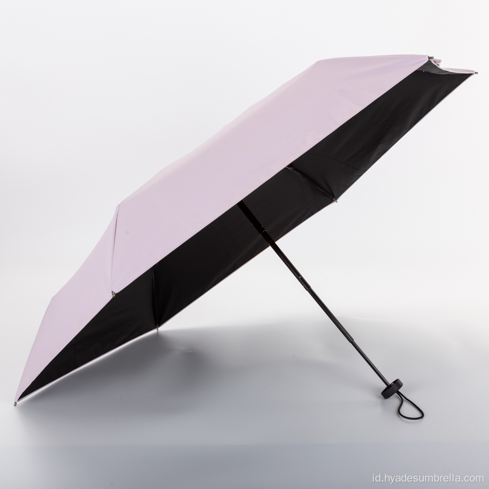 Pink Ultra Small Pocket Compact Travel Umbrella