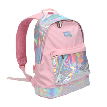 Rainbow Custom Logo Primary Student backpack kid bag pack