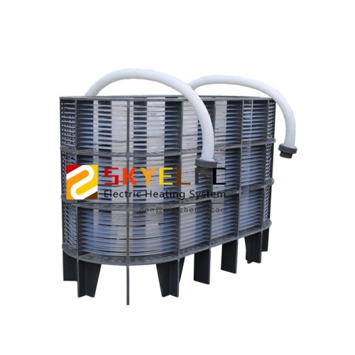 PP shell and PFA/FEP tube heat exchanger