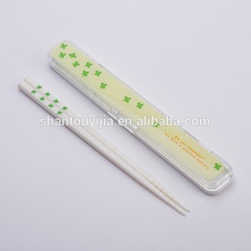 Rectangle Shape Plastic Chopstick With Print Plastic Chopstick Case