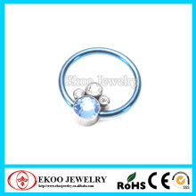 Flat Disc Galaxy Bubble Ball Closure Ring