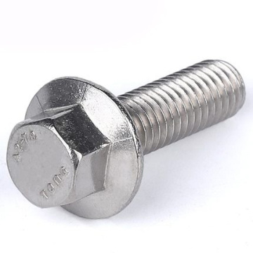 DIN6921 Baut segi enam dengan flensa Knurled Flange Bolt