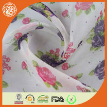 2015 wholesale chiffon scraf both sides print fabric