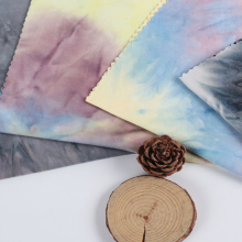 Uniform Print Custom Thick Texture Polyester Stretch Fabric