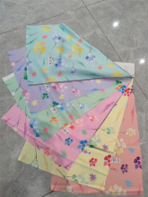 100% Polyester Women's Printed Satin Fabrics