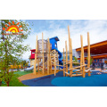 Outdoor Playground Tower For Kids With Slide