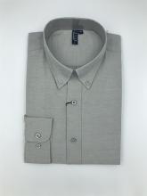 Competitive Price Solid Color Grey Dress Shirts