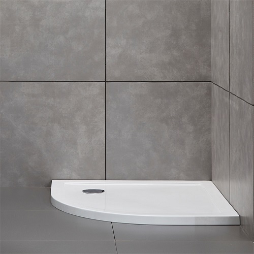 Sector Non-Slip Acrylic Shower Tray