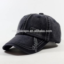 embroidery stone men washed baseball cap