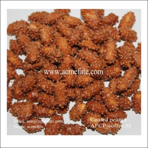 Healthy snack flavoured sweet coated peanuts