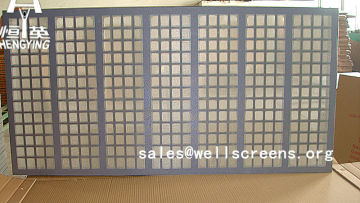 Steel frame screen/Oil vibrating sieving mesh