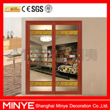 aluminum sliding window with security bars/interior aluminum sliding window/reception sliding window/