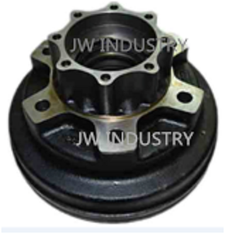 Brake drum/axle hub wheel hub for NISSAN forklift